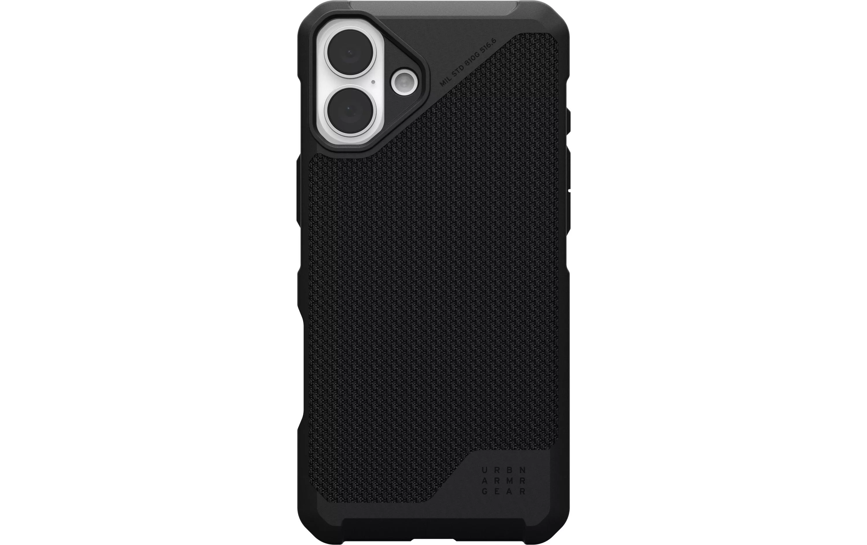 Back Cover Metropolis LT iPhone 16 Plus Kevlar Black