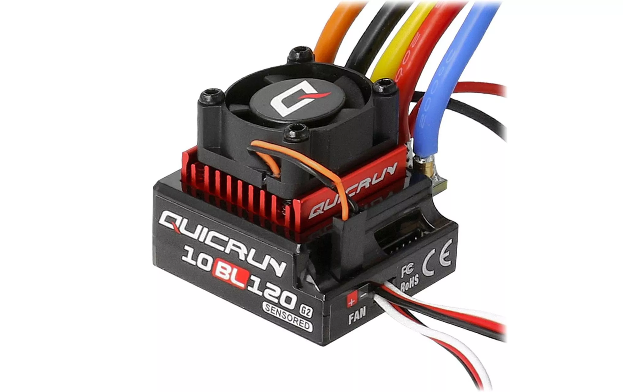 Régulateur Brushless QuicRun 10BL120 G2 120A, Sensored, 2-3S