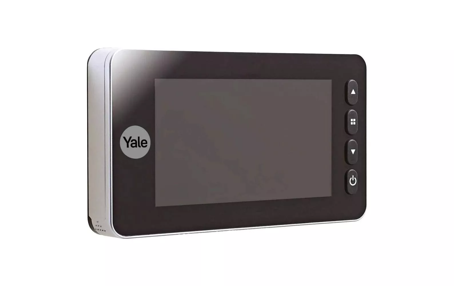 Visore digitale per porte Yale DDV 5800 con display da 4,3\", argento