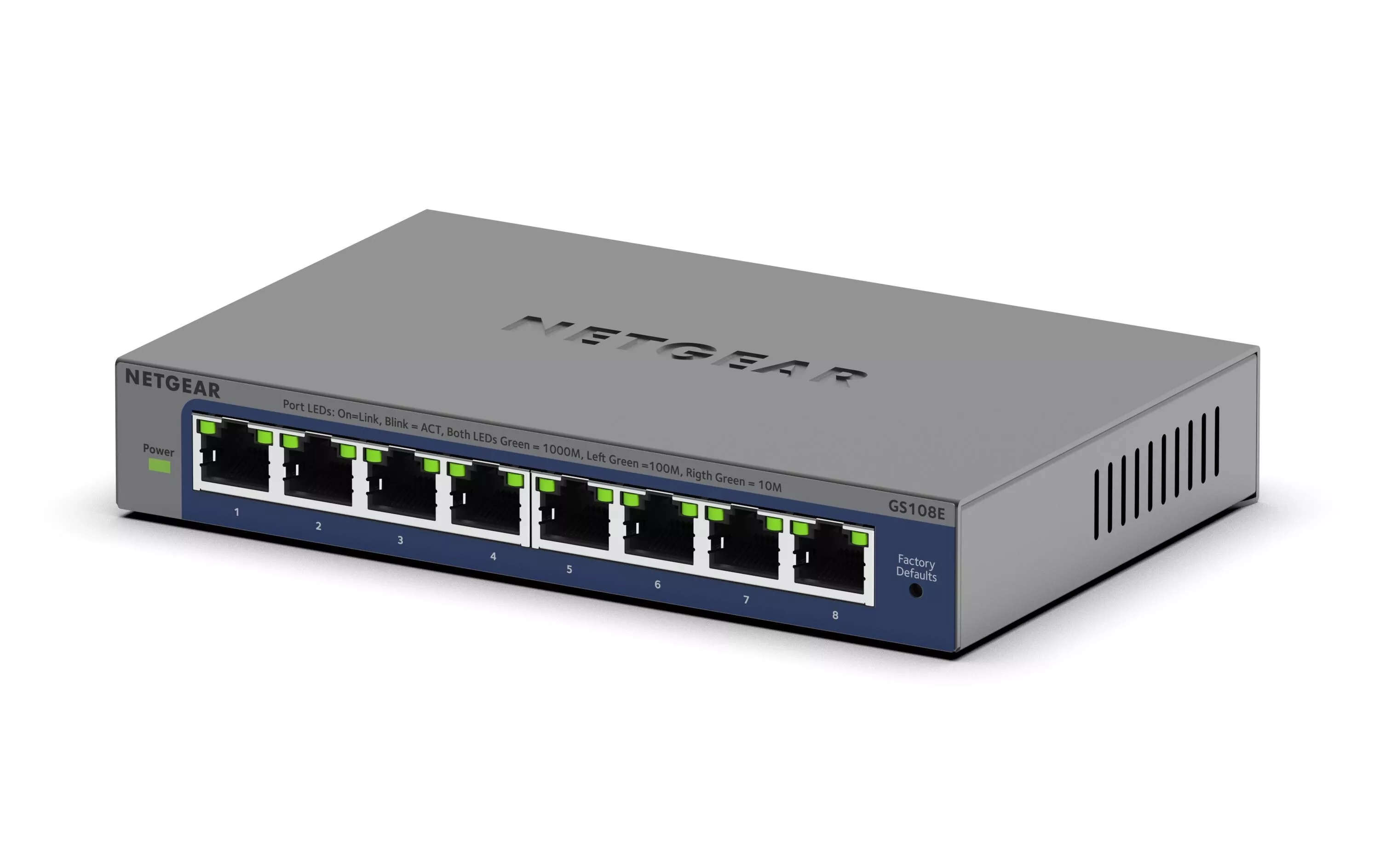 Switch GS108E 8 ports