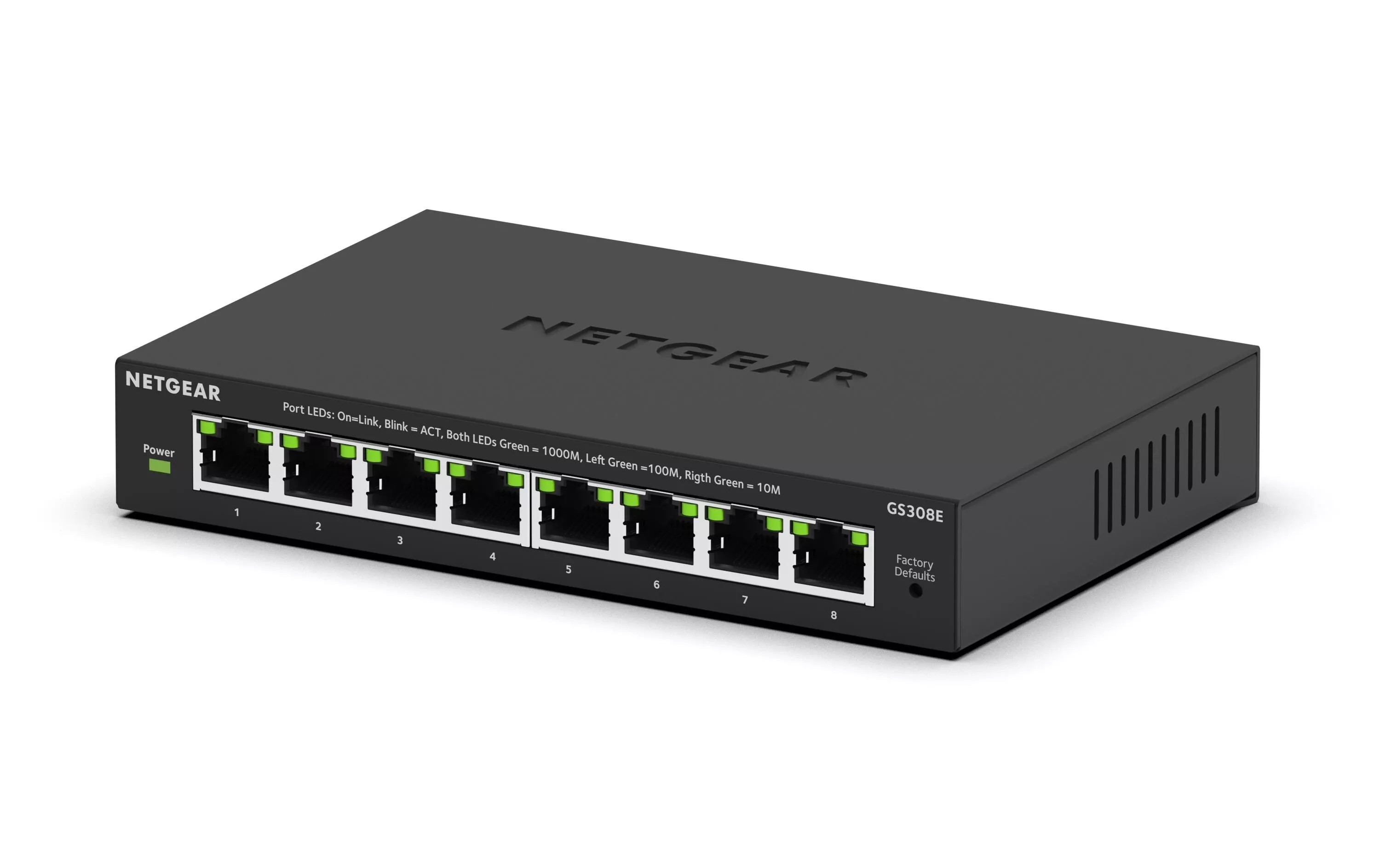 Switch Netgear GS308E 8 porte