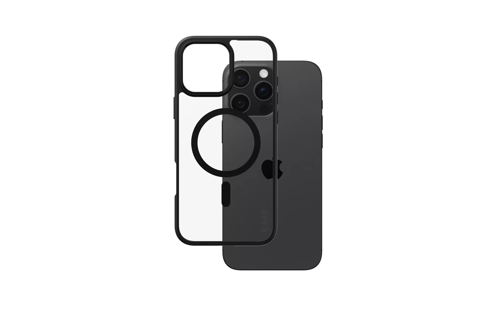 Coque arrière Flagship iPhone 16 Pro Max Cadre noir