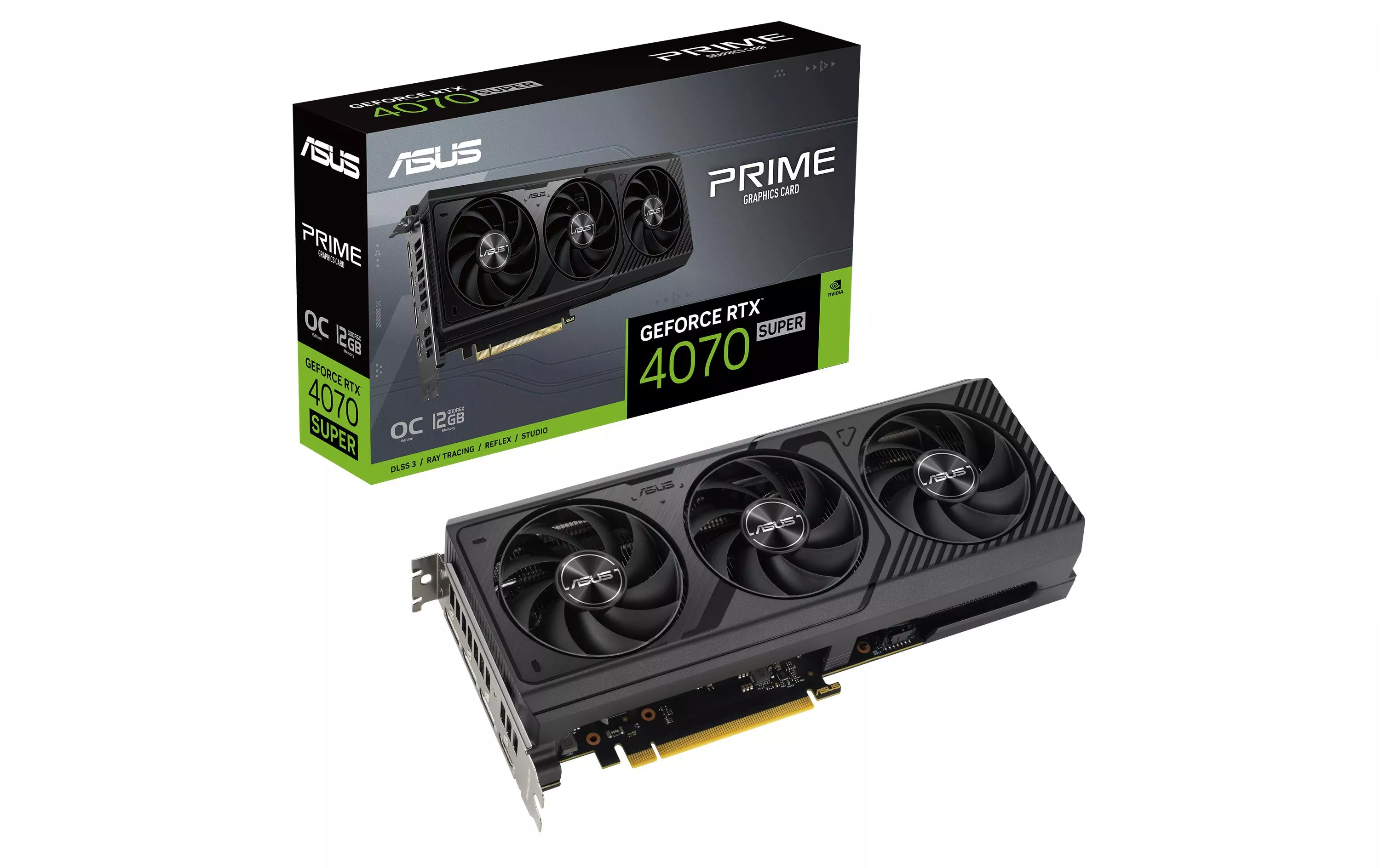 Carte graphique Prime GeForce RTX 4070 SUPER OC Edition 12 GB