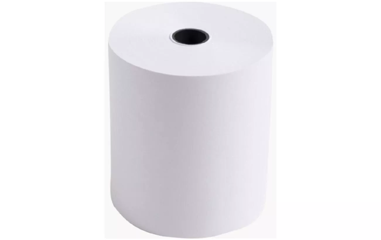 Rotolo di carta Exacompta 76 mm extra bianco, 10 pezzi