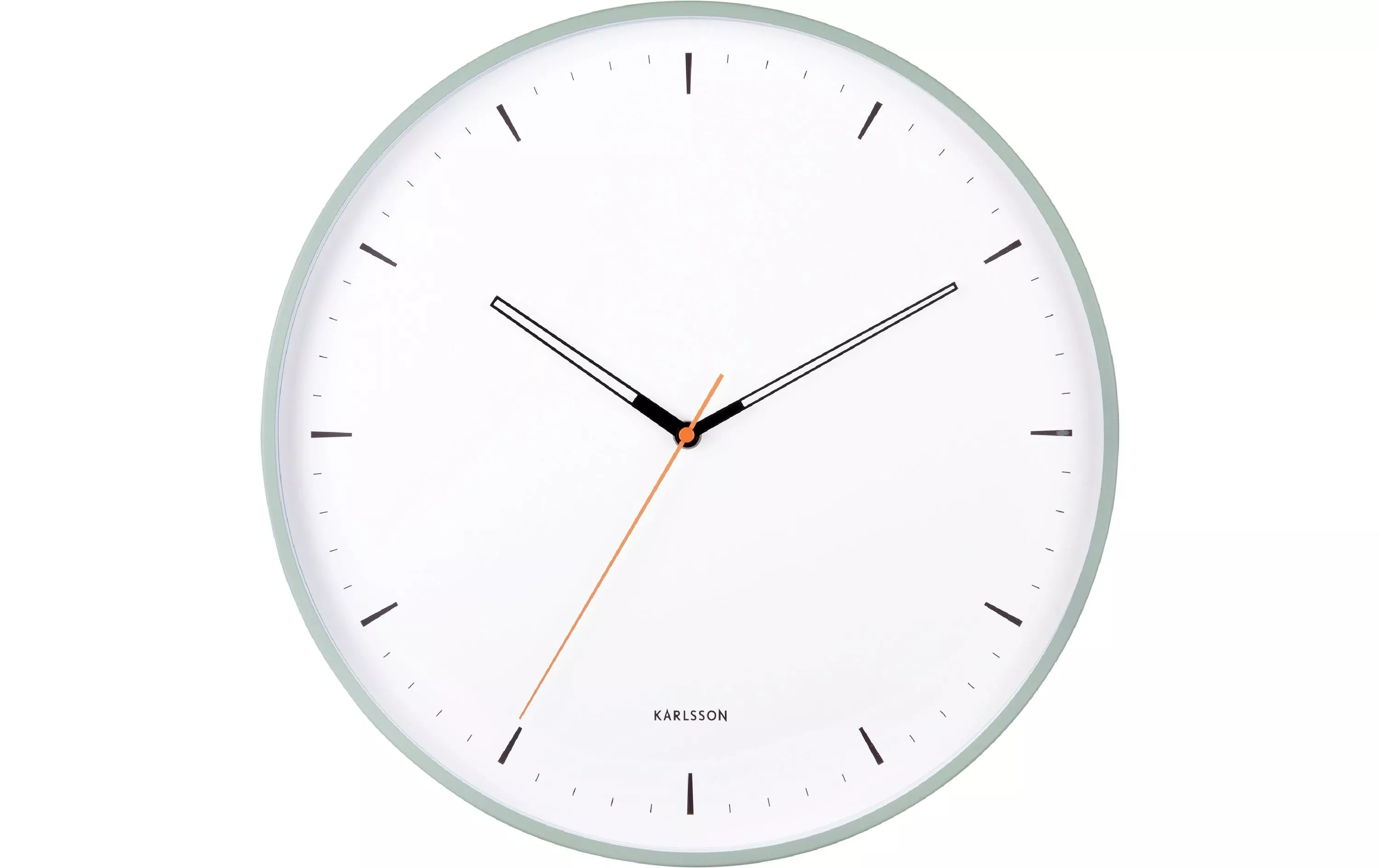 Horloge murale Calm 40 cm, Jade