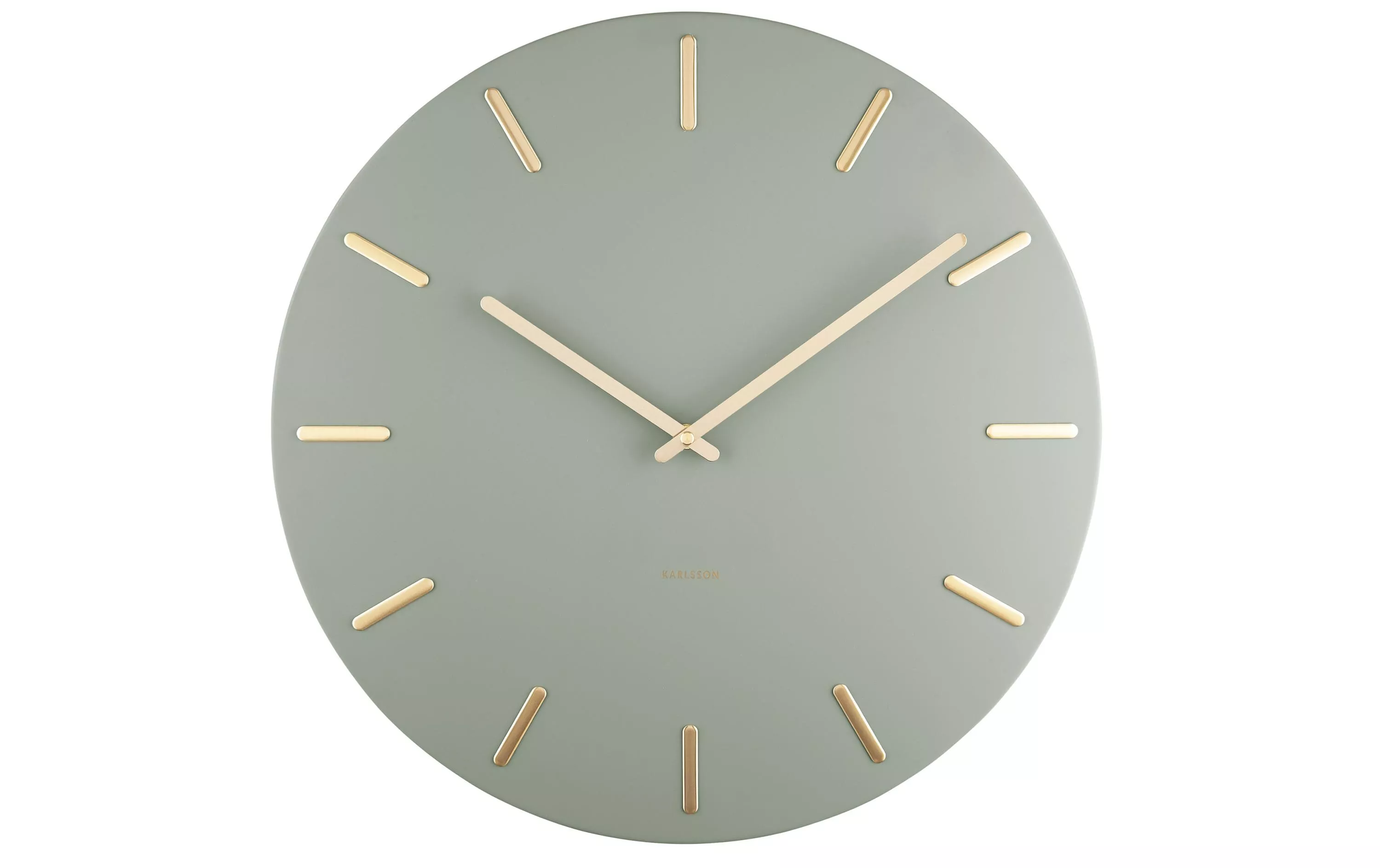 Horloge murale Charm 45 cm, Vert