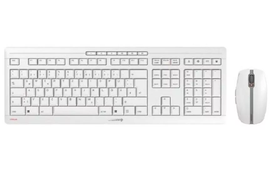 Ensemble clavier-souris Desktop Recharge Blanc