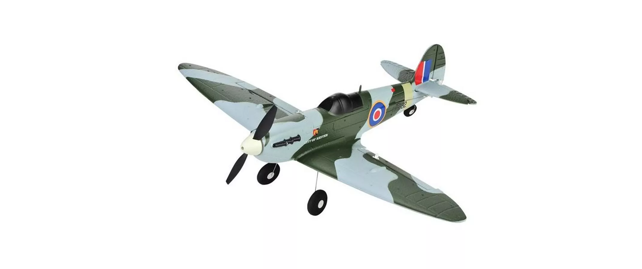 Warbird Mini Spitfire 450 mm, Gris, RTF