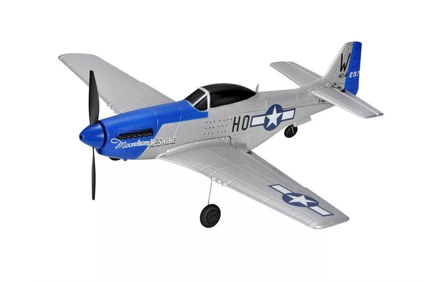 Warbird Mini P51D 450 mm, bleu, RTF