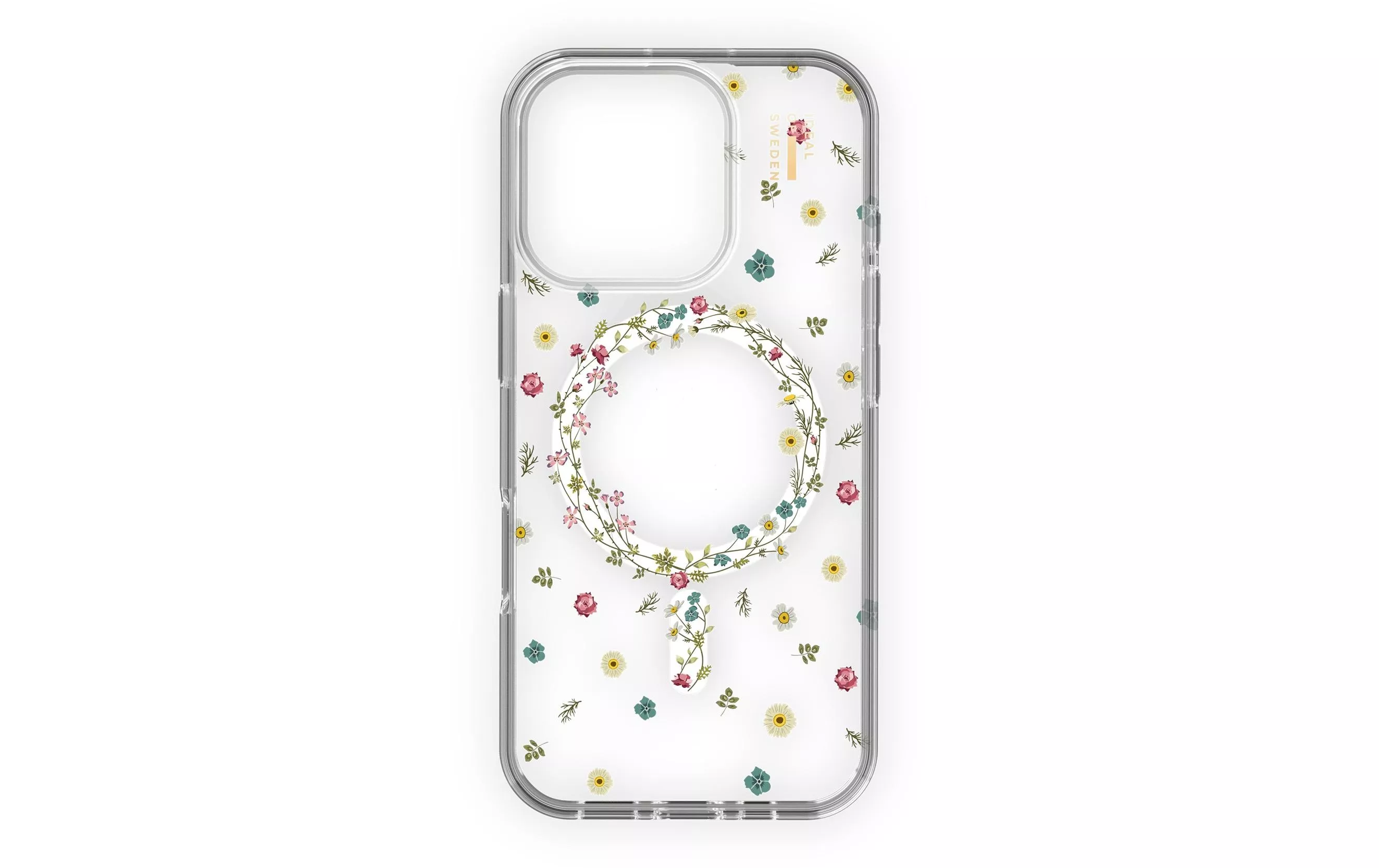 Back Cover Clear Case iPhone 16 Pro Max Petite Floral