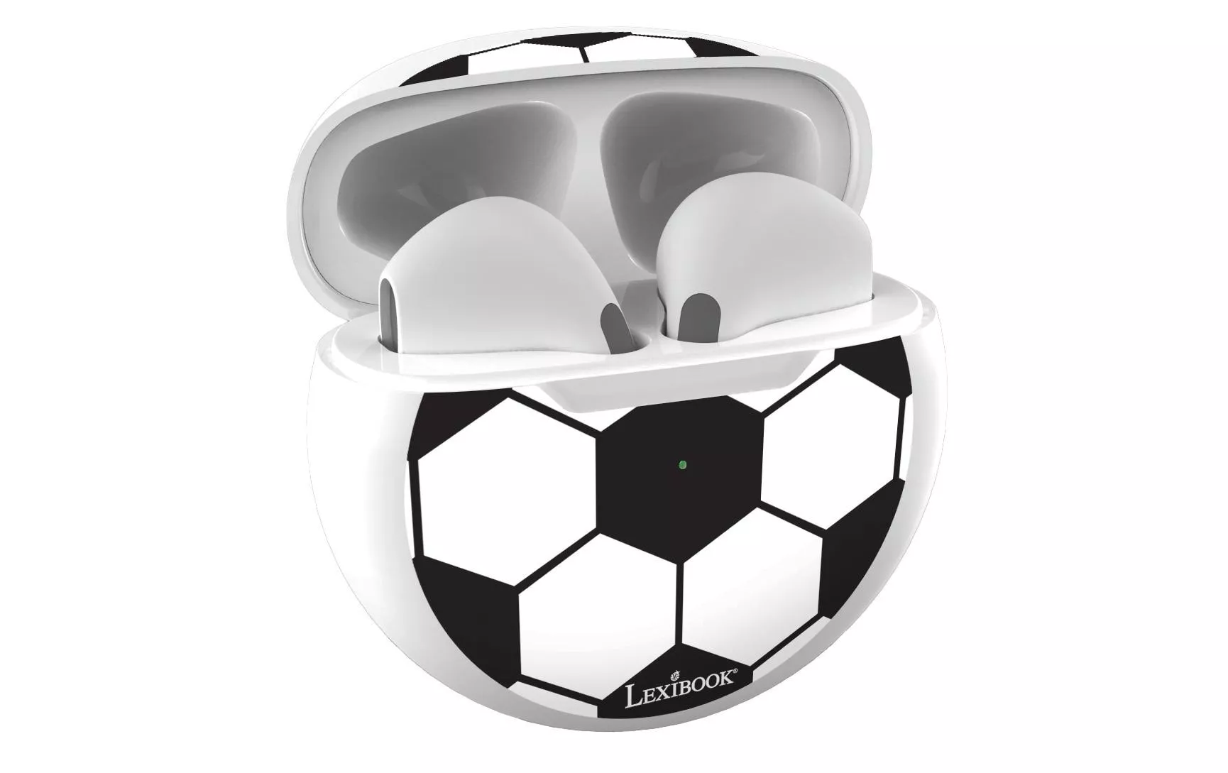 Football Cuffie Bluetooth senza fili bianche