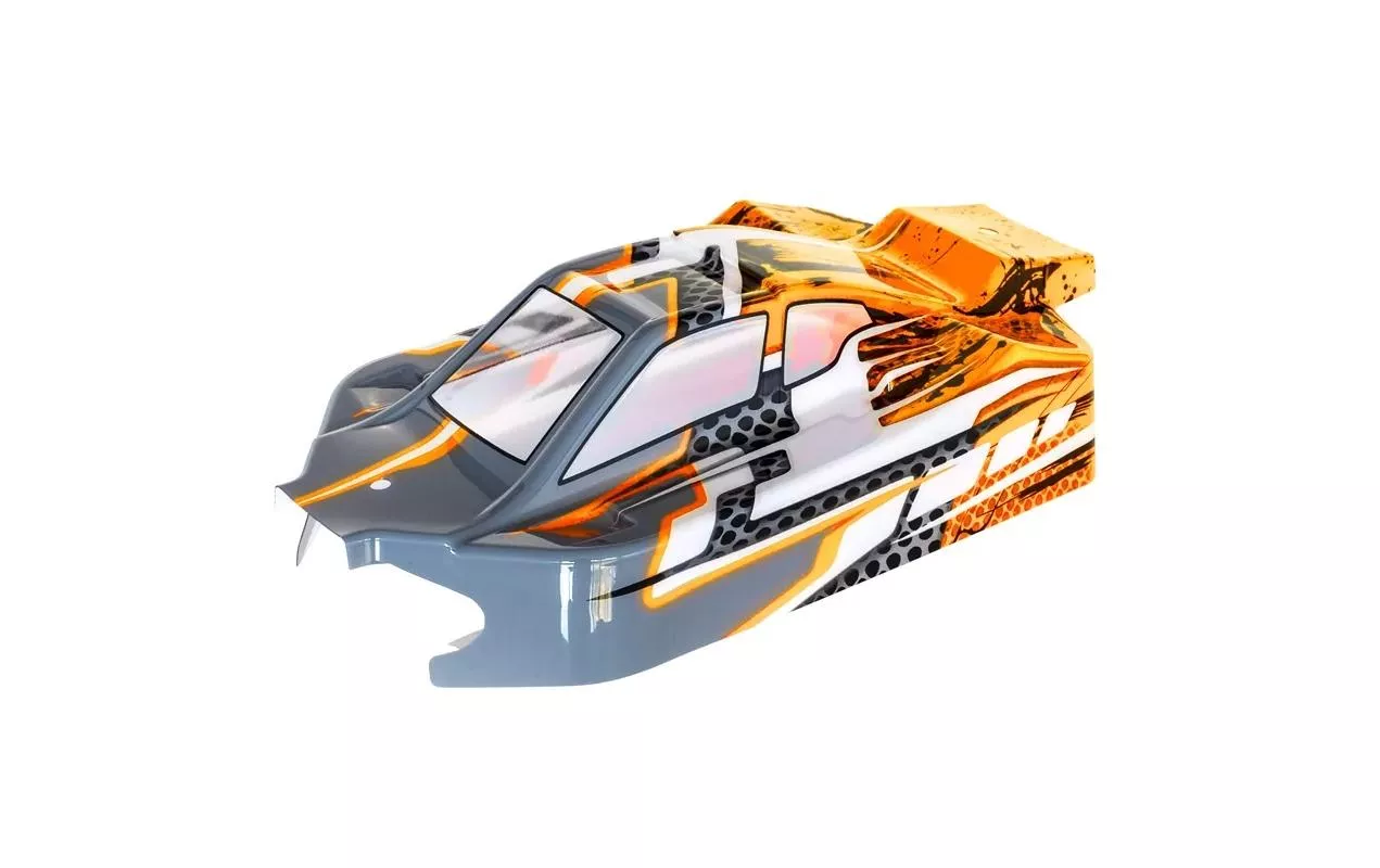 Carrosserie BXR S2 Peint en orange, 1:10