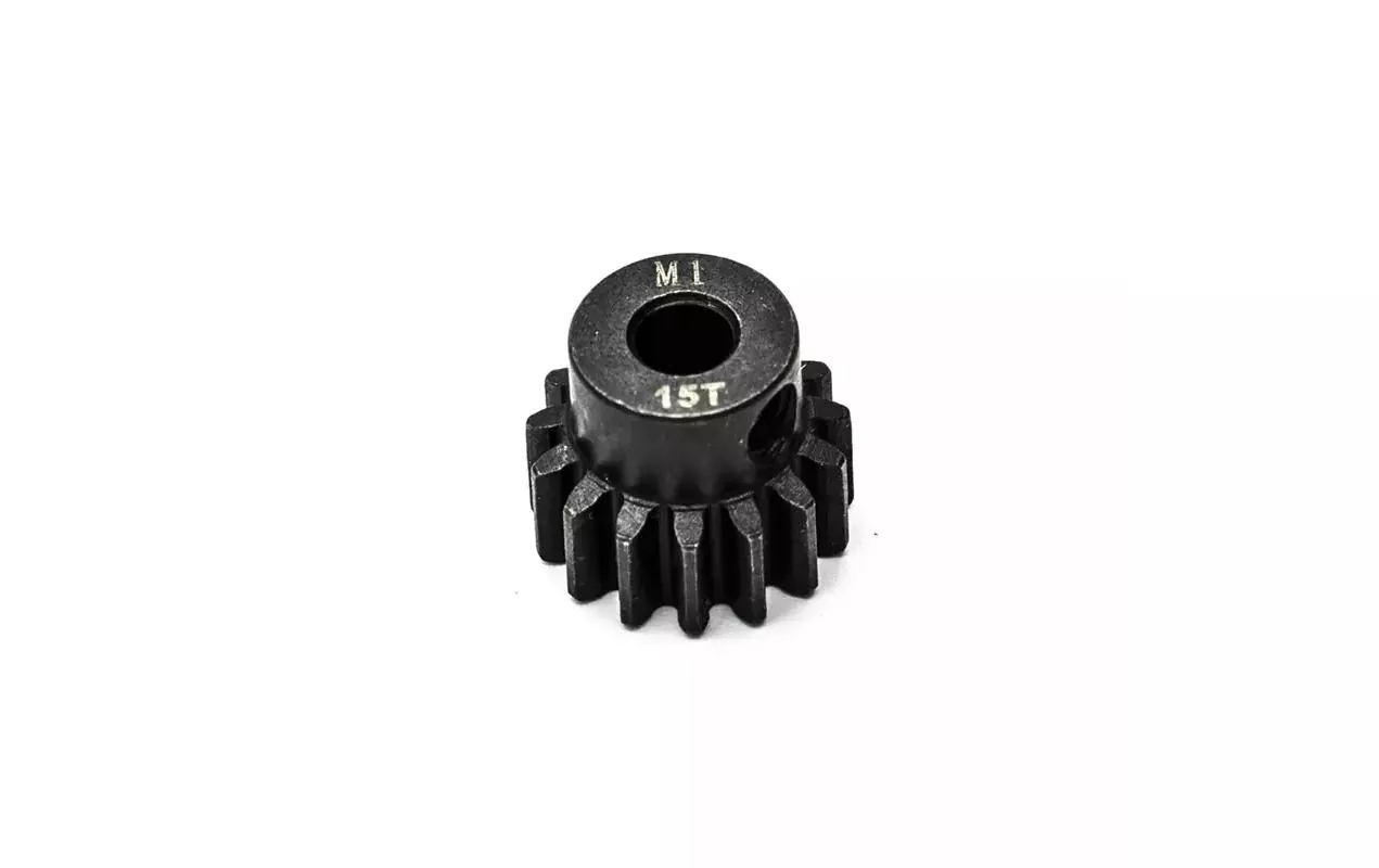 Pignone motore Konect 15T M1 ø5 mm Diametro albero 5 mm