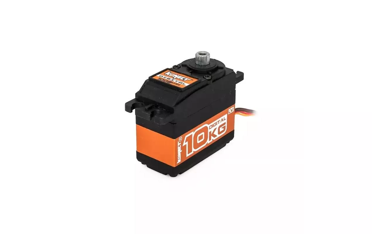 Servo standard 1008LVRX Racing 10 kg, 0.083 s, Brushless