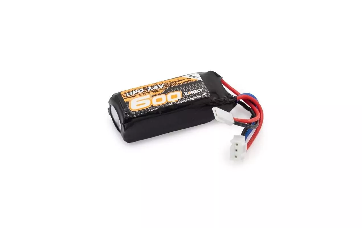 Batteria Konect RC LiPo 600 mAh 7,4 V