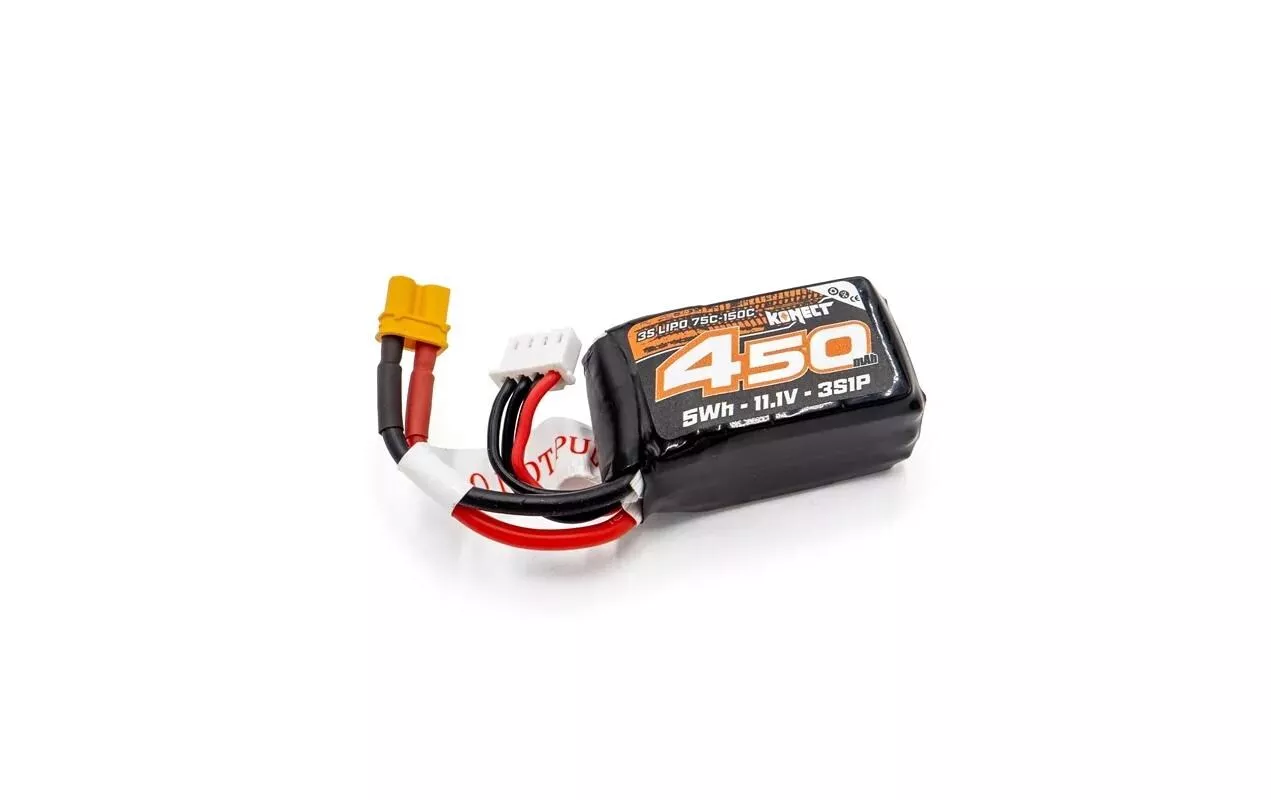 Batterie RC LiPo 450 mAh 11.1 V 75C