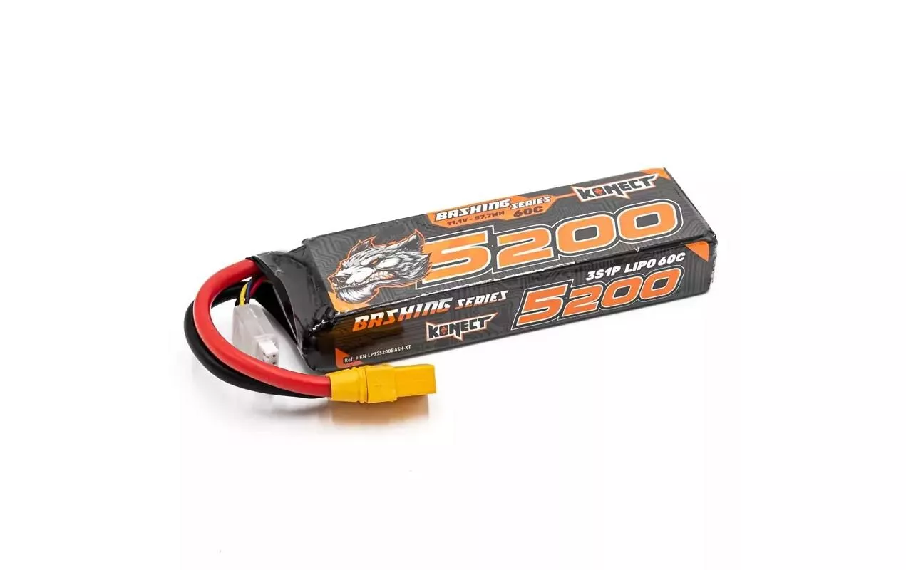 Batterie RC LiPo 5200 mAh 11.1 V 60C Bashing Series