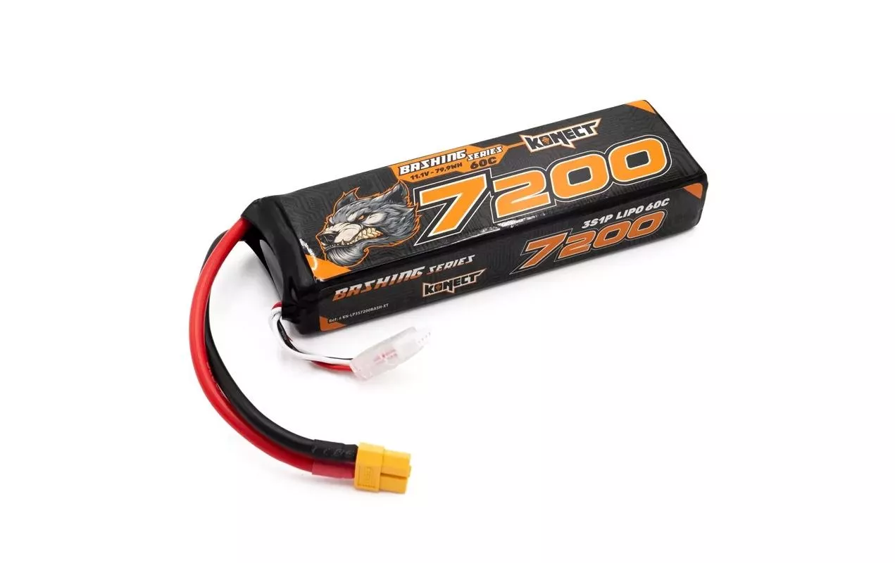 Batterie RC LiPo 7200 mAh 11.1 V 60C Bashing Series