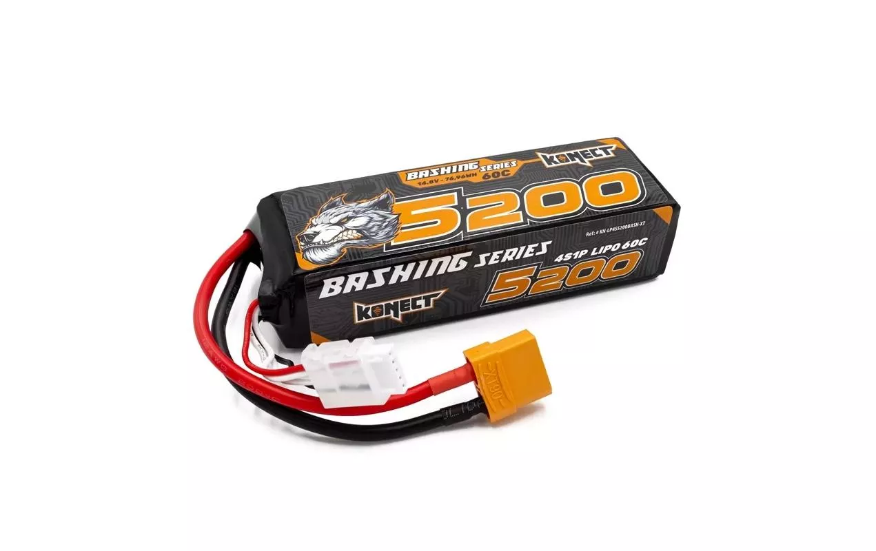 Batterie RC LiPo 5200 mAh 14.8 V 60C Bashing Series