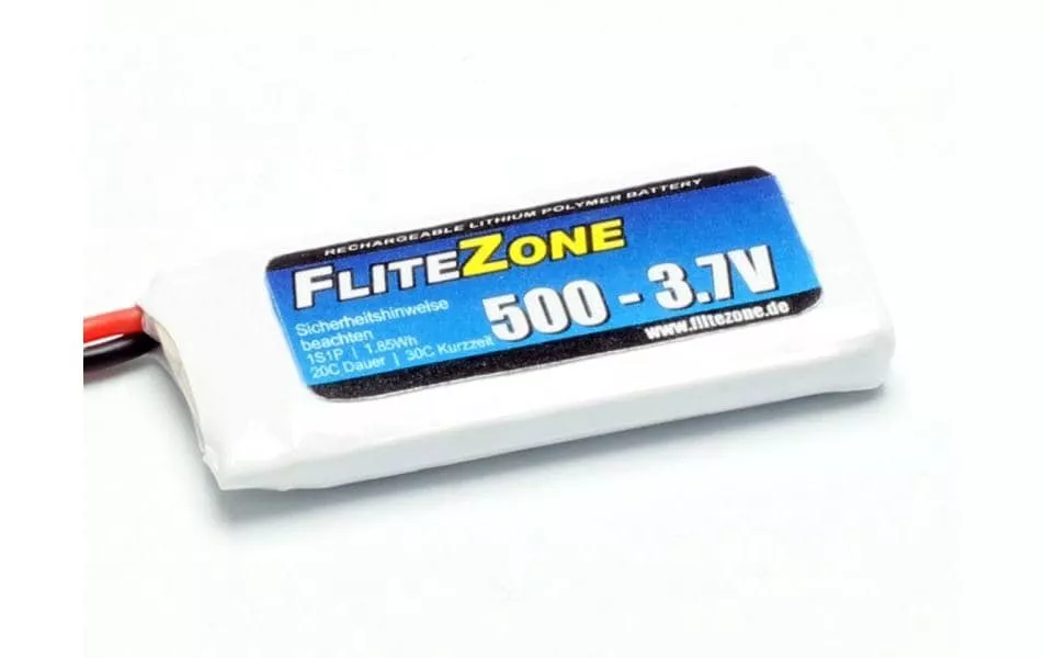 Batteria FliteZone RC LiPo 500 mAh 3,7 V 20C