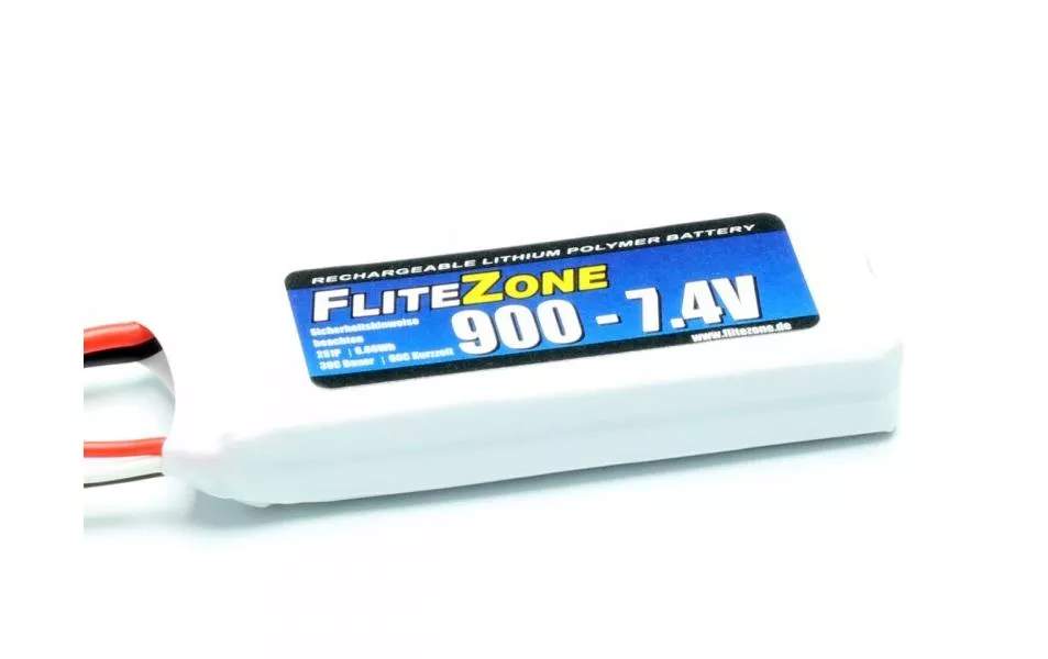 Batterie RC LiPo 900 mAh 7,4 V 30C