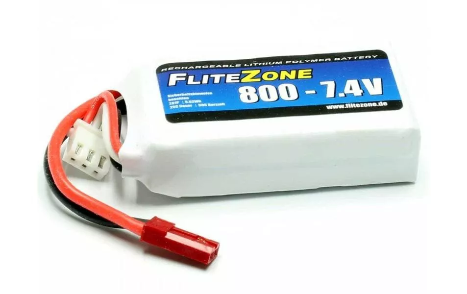 Batteria FliteZone RC LiPo 800 mAh 7,4 V 25C