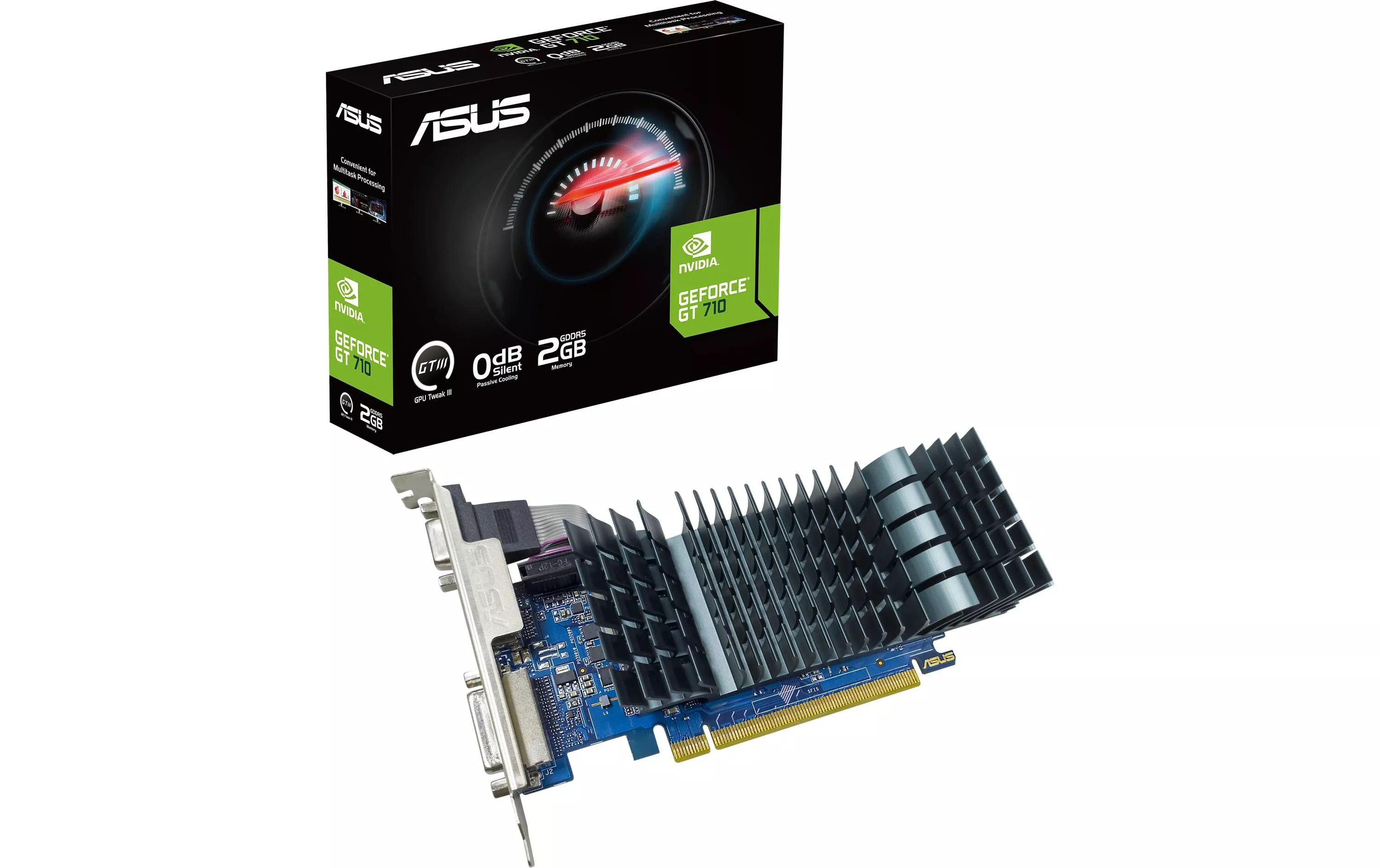 Scheda grafica ASUS GeForce GT 710 EVO 2 GB GDDR5