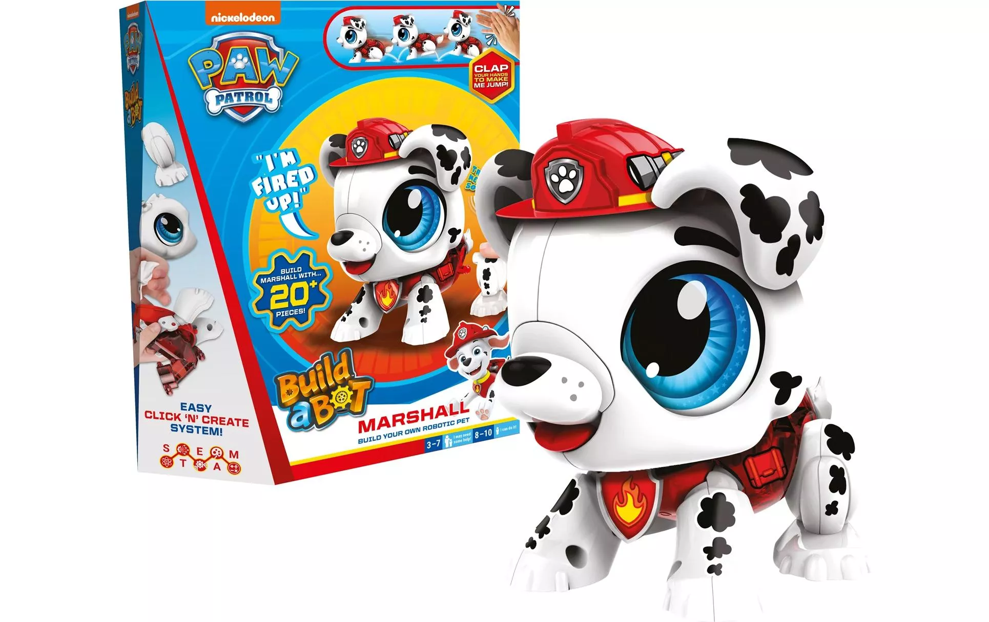 Build a Bot Paw Patrol Marshall