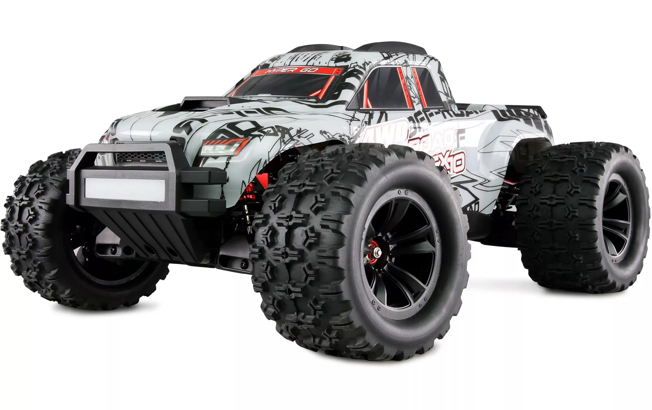 Monster Truck Hyper Go MTX10 1:10, ARTR, Gris