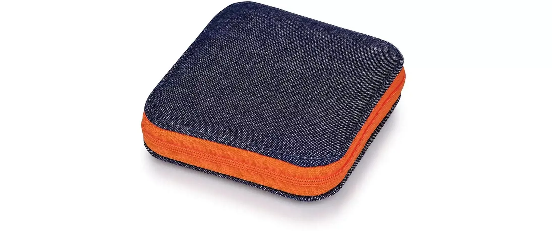 Kit di cucito Boîte de voyage Bleu jean/orange