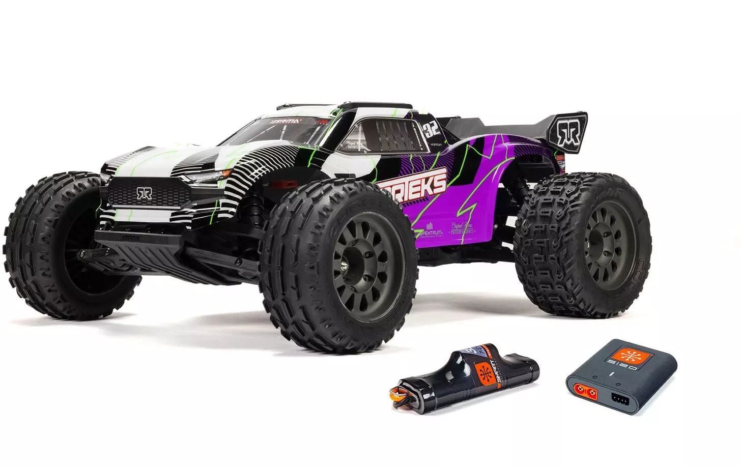 Stadium Truck Vorteks Mega 550 2WD 1:10, RTR, pourpre