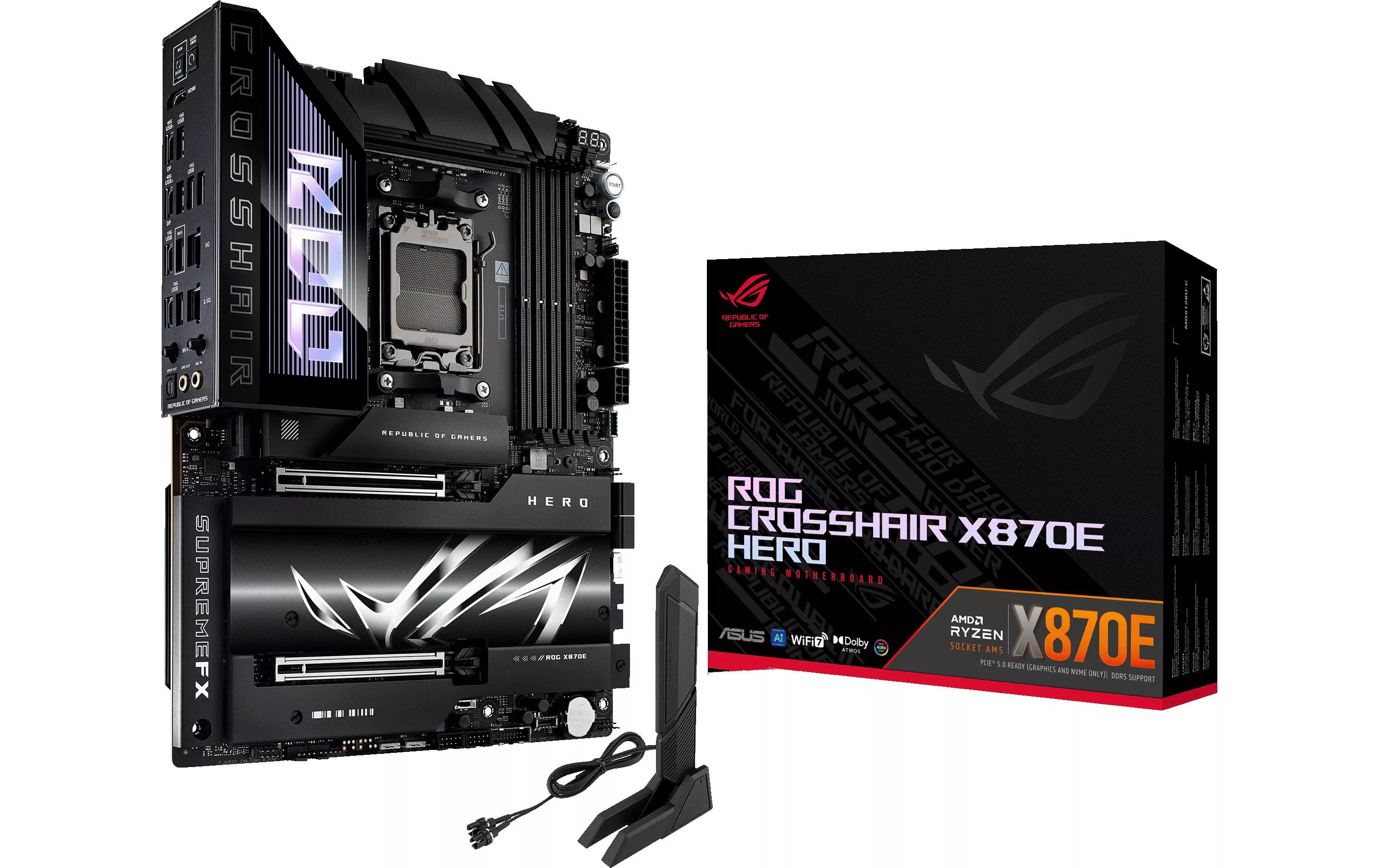 ROG Carte mère Crosshair X870E Hero