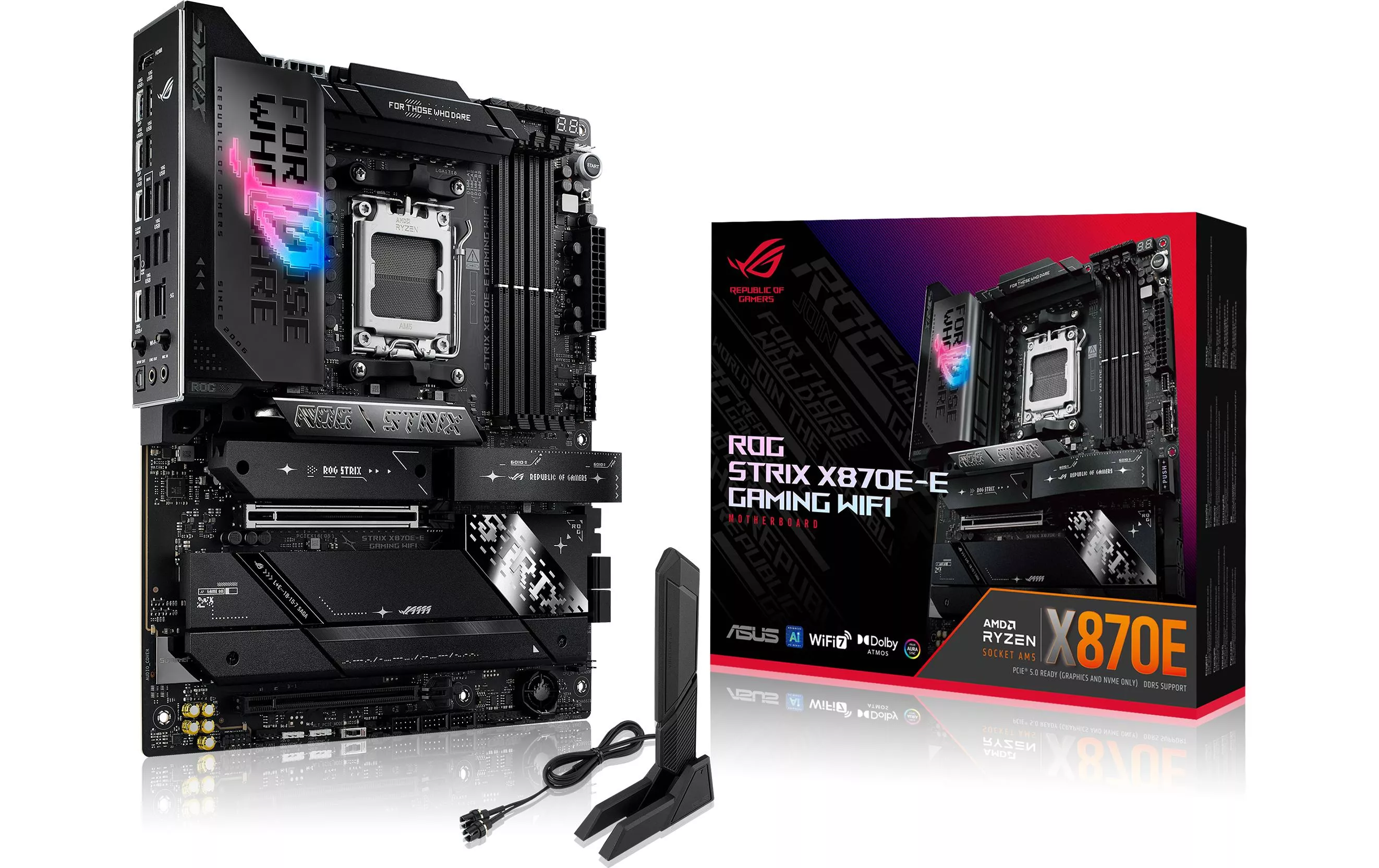 ROG Carte mère Strix X870E-E Gaming WIFI