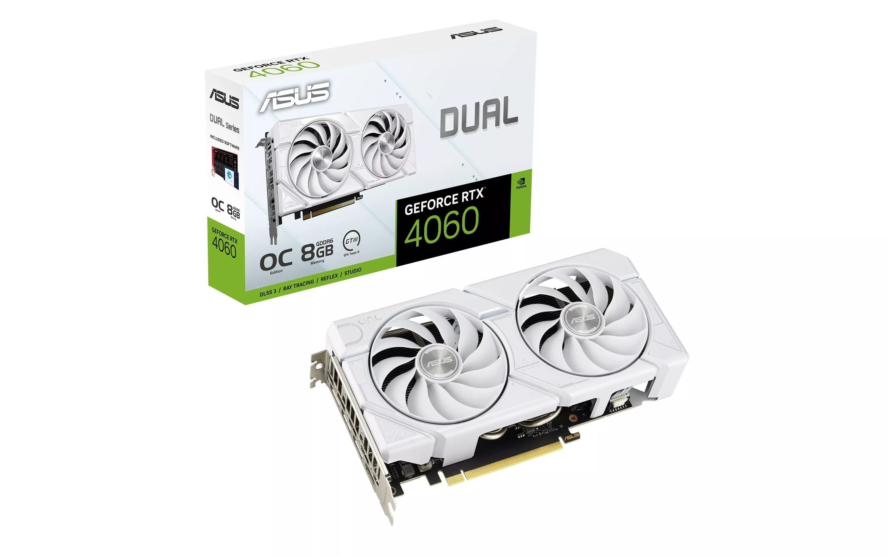 Carte graphique Double GeForce RTX 4060 EVO OC Edition