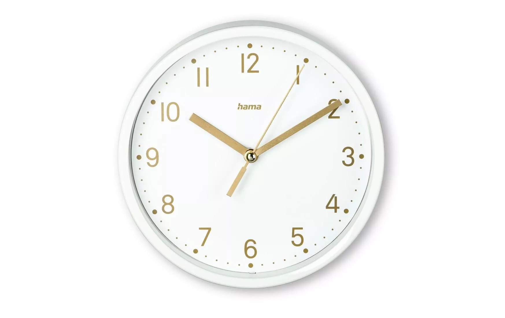 Horloge de bureau Madeira Ø 16 cm, Blanc