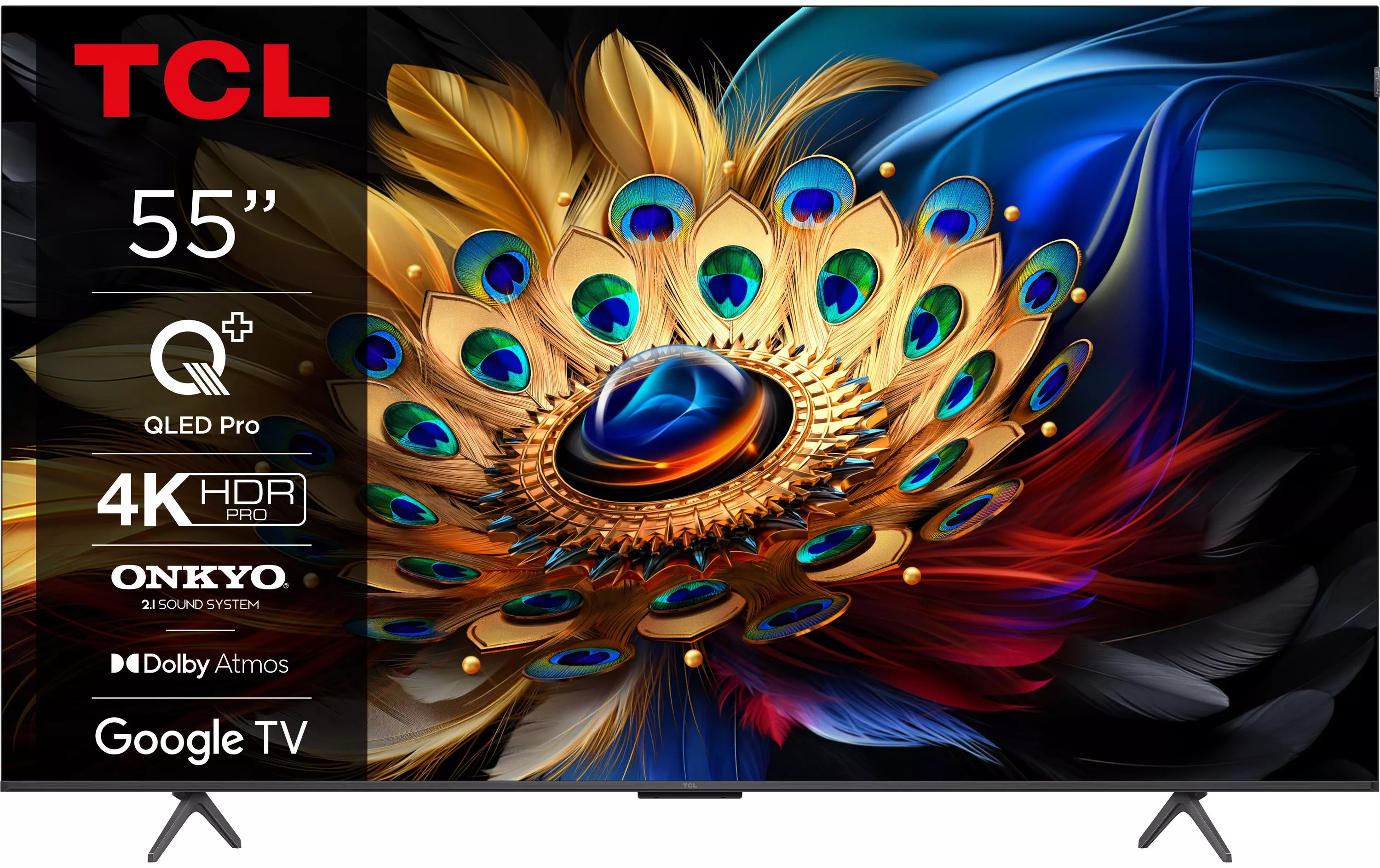 TV 55C655 55\", 3840 x 2160 (Ultra HD 4K), QLED