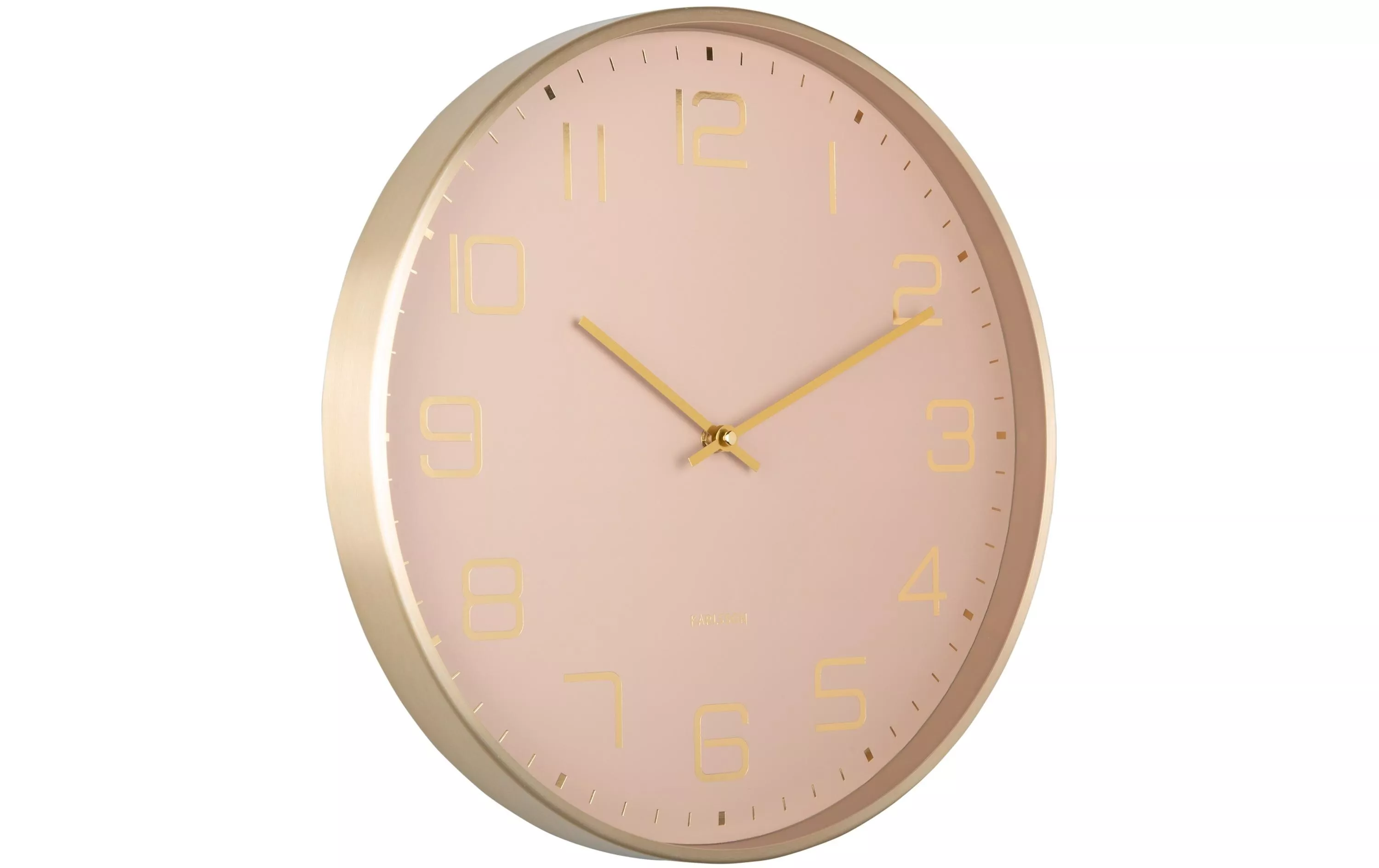 Horloge murale Elegance Glow Soft brown