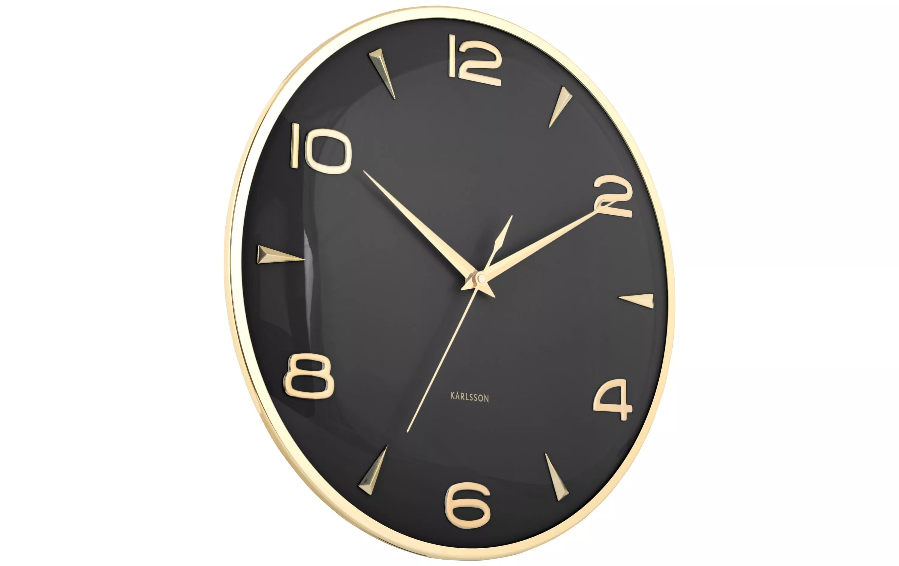 Horloge murale Sienna Glow Black