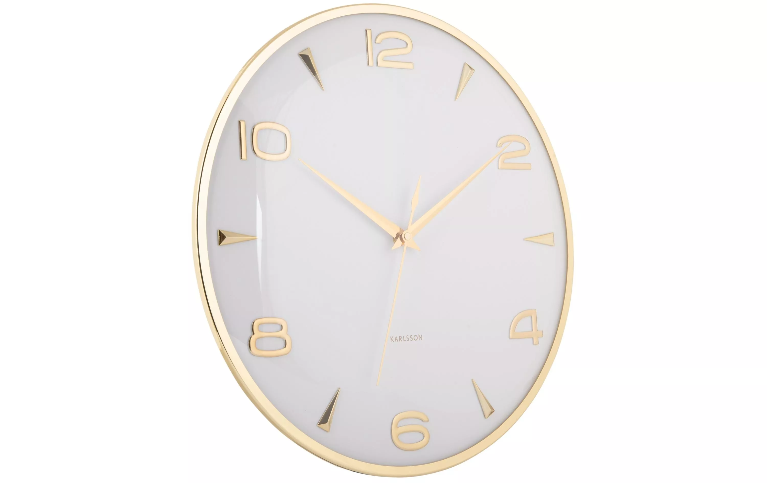 Horloge murale Sienna Glow White