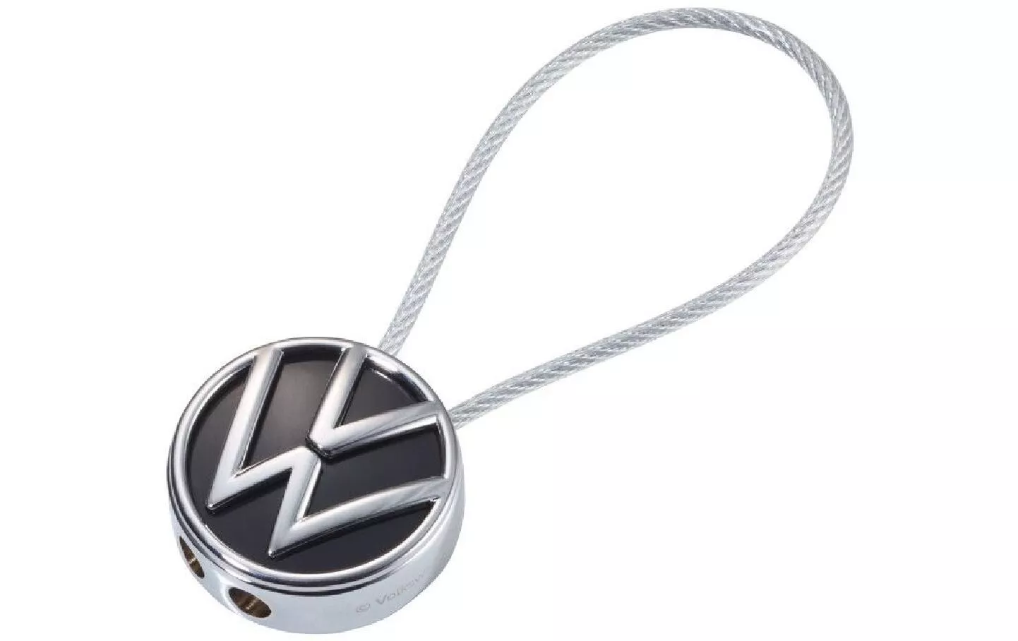 Porte-clés VW Loop noir / argent