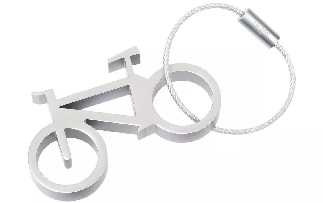 Porte-clés Bicyclette Argent