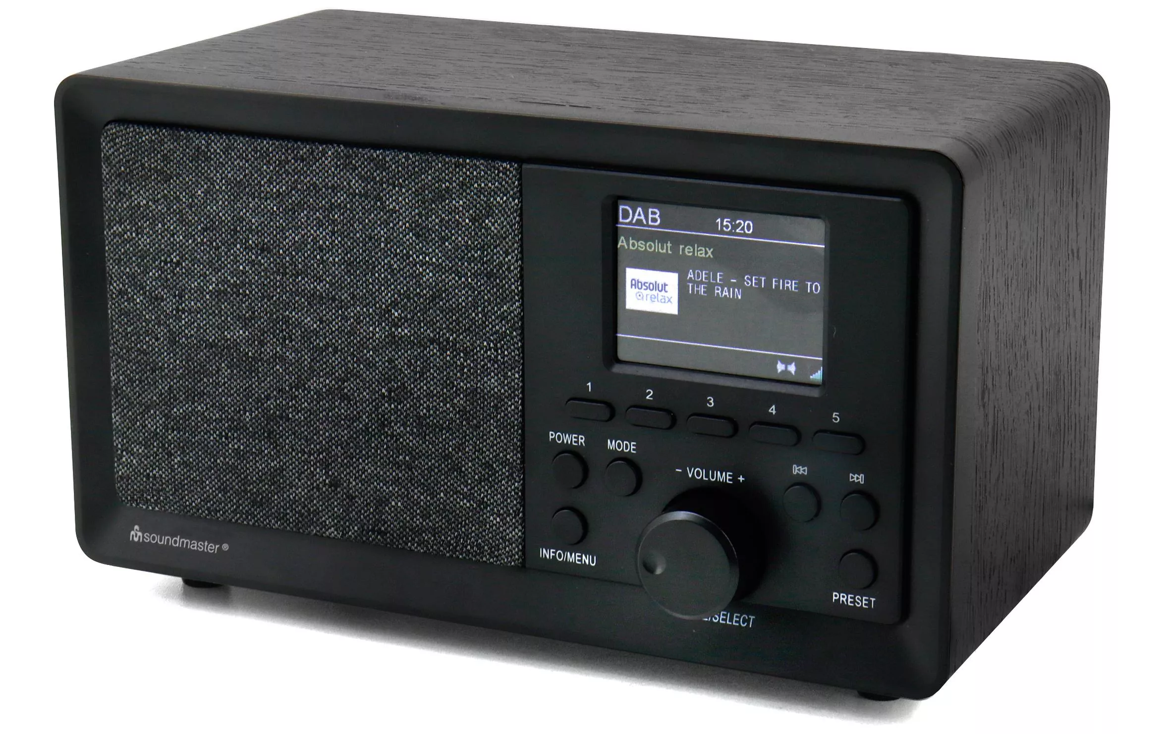 DAB+ Radio DAB350SW Schwarz