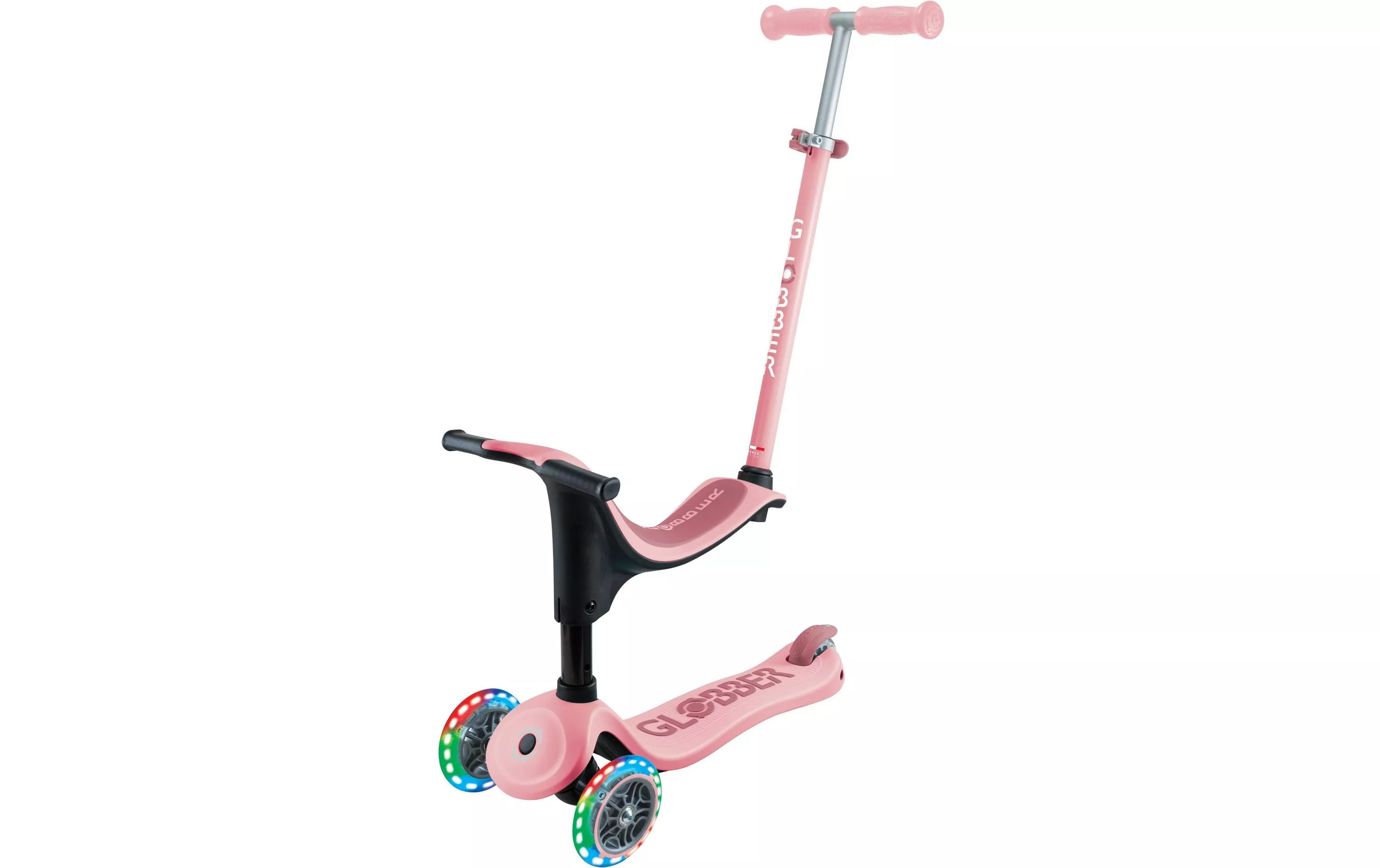 Patinette GO UP Sporty Lights Rose pastel