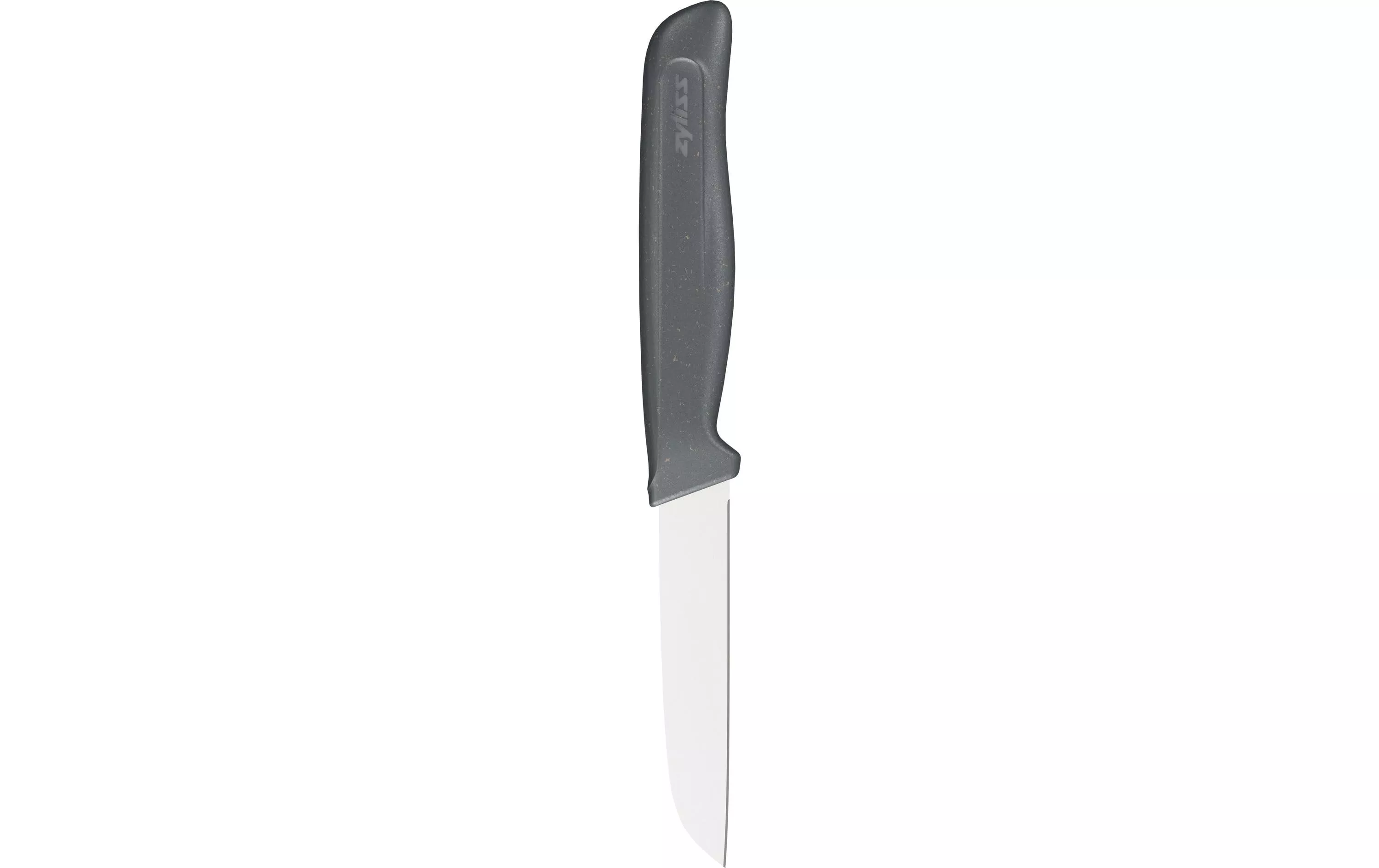 Gemüsemesser E920287 9 cm, Schwarz/Silber