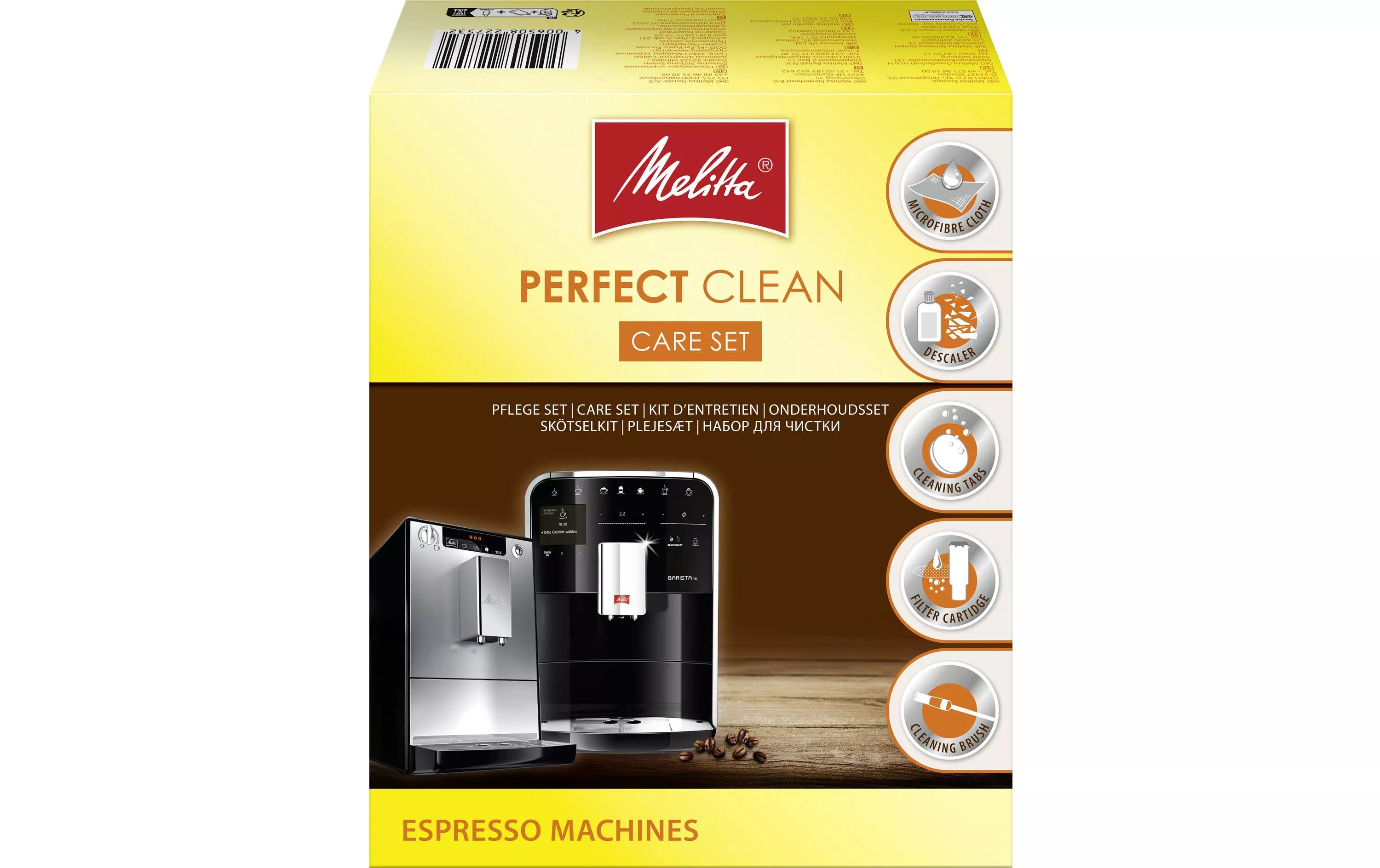 Kits d\u2019entretien Perfect Clean pour machines à café