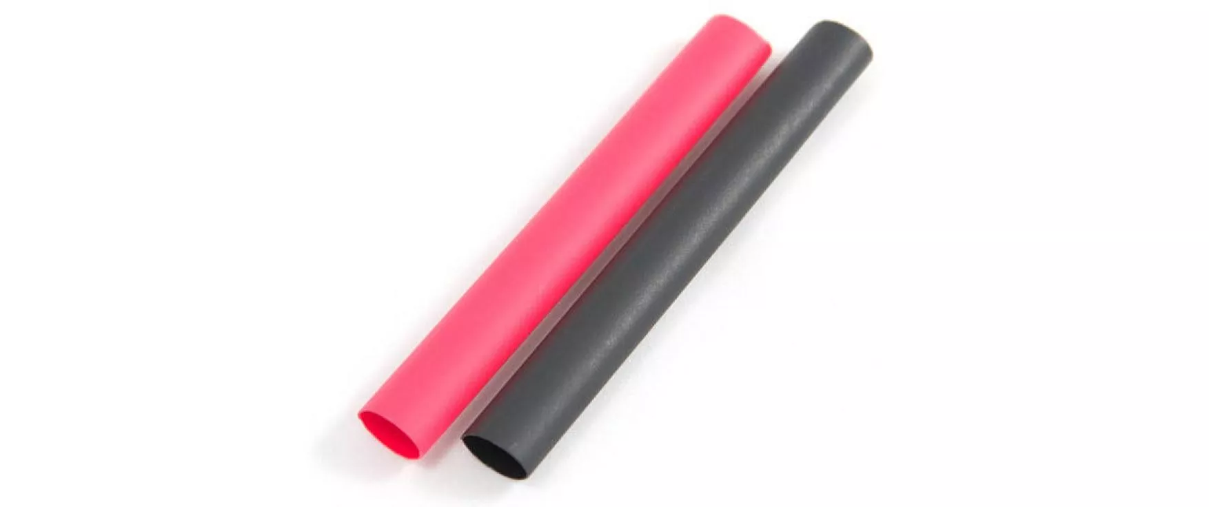 Tubi termorestringenti EP 1 m x 6 mm rosso nero