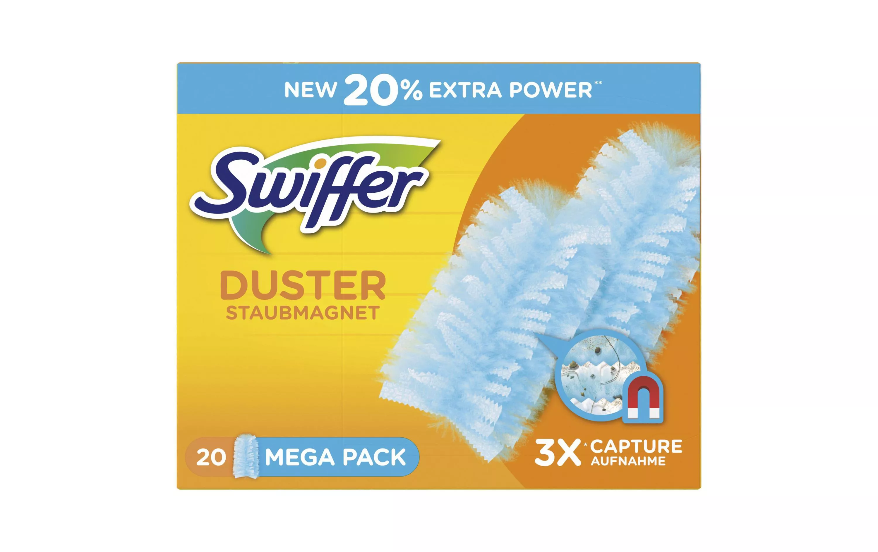 Swiffer Duster 3D Clean - Recharges pour plumeau - Attrape et retient la  poussière 