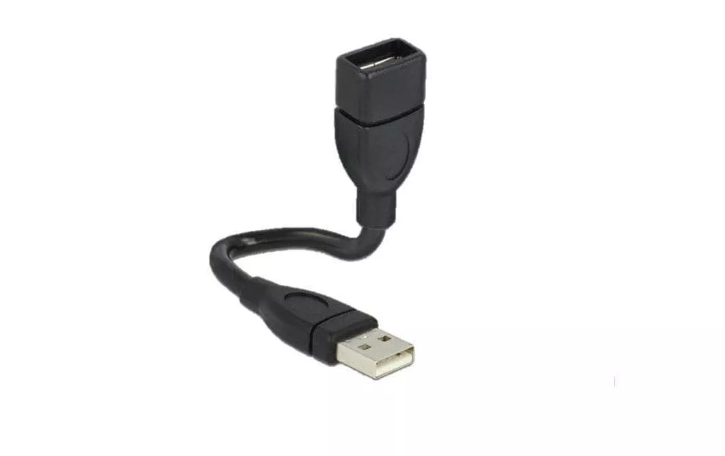 Câble USB 2.0 ShapeCable USB A - USB A 0.15 m