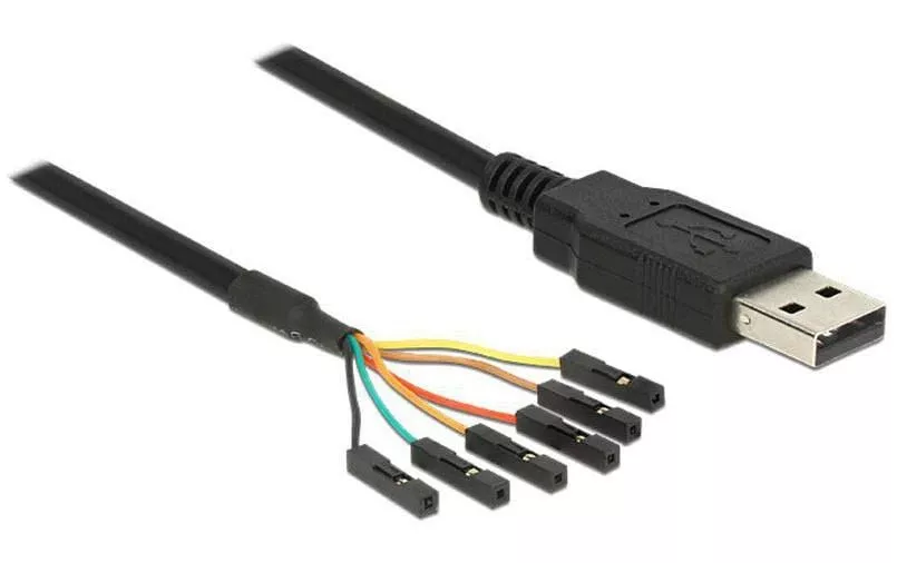 Câble USB 2.0 TTL Seriel 6 Pin (3 V) USB A - Pinheader 1.8 m