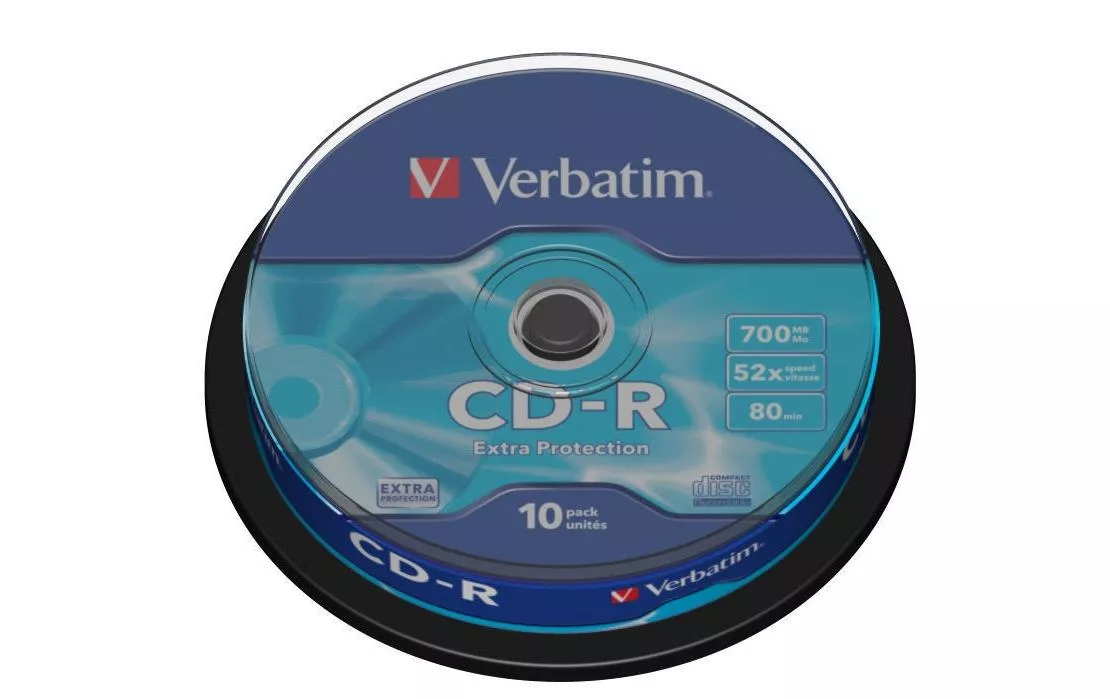 CD-R 0.7 GB, fuso (10 pezzi) - CD vergini